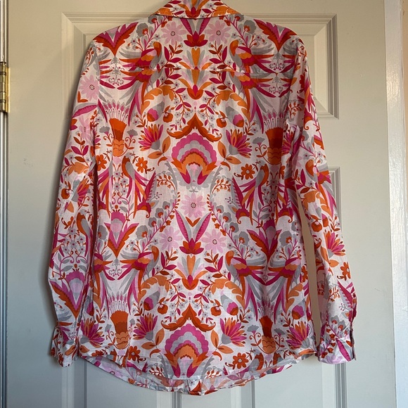 J.McLaughlin Floral Lois Shirt - Picture 4 of 5